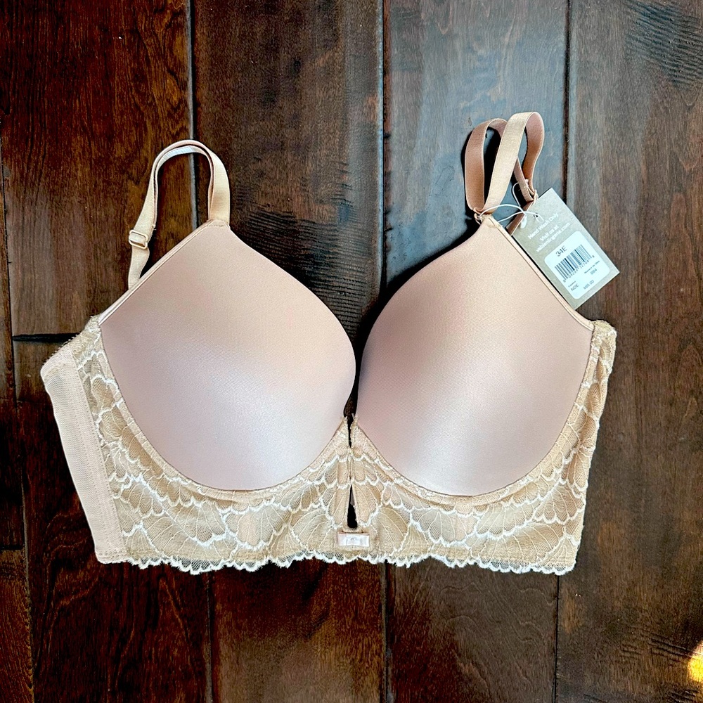 34E (34DD) Va Bien Longline Bra NWT